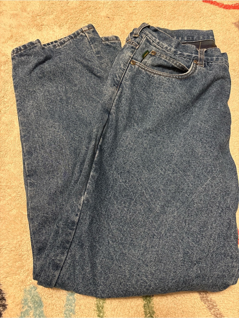 Men's Cabelas Blue Denim Jeans